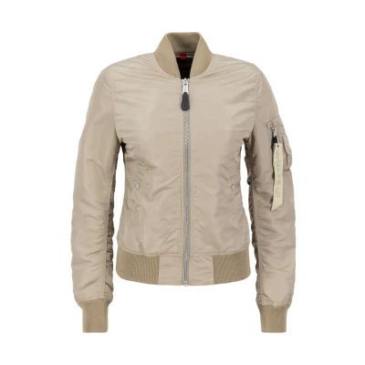 Abbildung von Alpha Industries Bomberjacke, Damen, Größe: XS, Vintage sand
