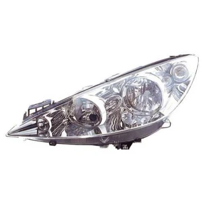 Abbildung von ABAKUS 550 1144LMLD EM Scheinwerfer links H1, H7 für Rechtsverkehr mit Stellmotor LWR P14.5s, PX26d PEUGEOT: 308 I SW, Schrägheck, CC