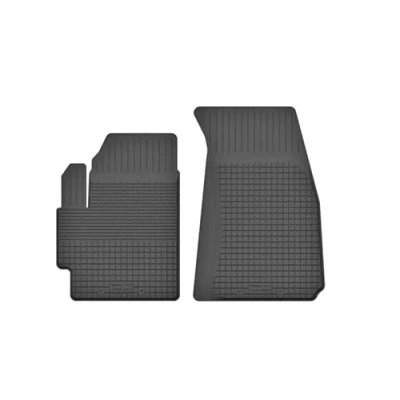 Abbildung von Gummimatten Automatten Gummifussmatten Gummi Fußmatten für Citroen C4 Picasso Bj. 2006 2012 VORNE Fahrer und Beifahrermatte FX_P