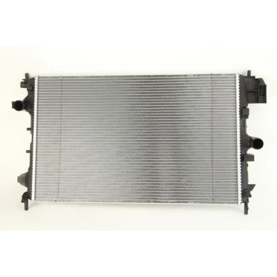 Abbildung von VALEO 734339 Kühler, Motorkühlung Aluminium 649 415 34 ohne Kühlmittelregler OPEL: Vectra C Caravan, CC, Signum SAAB: 9 3 Kombi