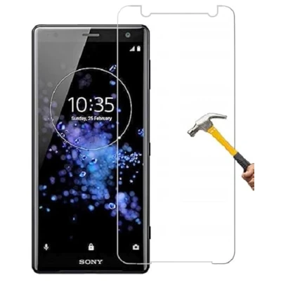 Abbildung von ino 2x Schutzglas kompatibel mit Sony Xperia XZ Premium Panzerglas Panzerfolie Display Schutz Glasfolie Displayglas 9H