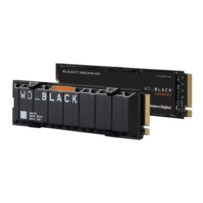 Abbildung von Western Digital WD_Black SN850 Heatsink 500GB NVMe™ interne SSD (500 GB) 7000 MB/S M2&quot;,