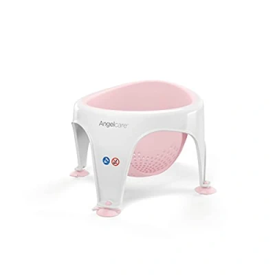 Abbildung von Angelcare® Badesitz Angelcare Badering rund mit Soft Touch Sitzfläche Light pink