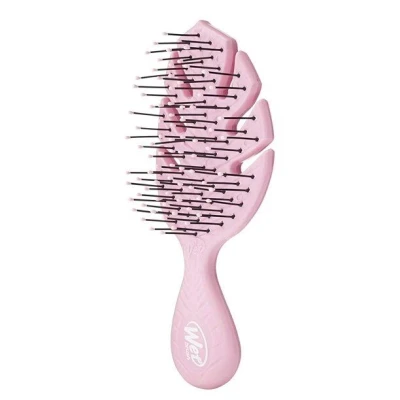 Abbildung von WetBrush Go Green Mini Entwirrungsbürste mit ultraweichen Intelliflex Borsten, um Knoten sanft Leichtigkeit zu trennen, Wet Brush Detangler ist haarschonend, pflanzlich, geeignet für alle