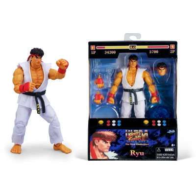 Abbildung von JADA Sammelfigur Action Figur Street Fighter II Ryu 6 Zoll 15 cm 253252025