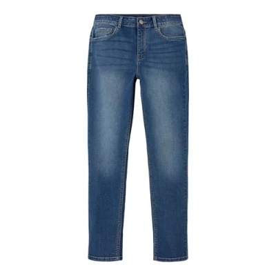 Abbildung von LMTD Regular FIT Jeans Straight Leg für Kinder, Größe: 158, Dark blue denim