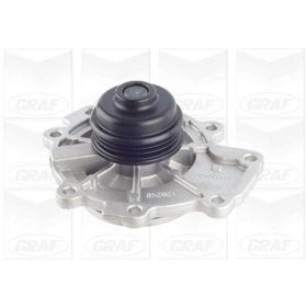 Abbildung von GRAF PA956 Wasserpumpe mit Dichtung ohne Deckel mechanisch Aluminium 55,4 für Keilrippenriementrieb FORD: MONDEO 3 Kombi, 3, Maverick SUV
