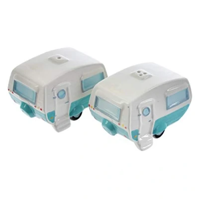 Abbildung von Close Up Wohnwagen Salz und Pfefferstreuer Set