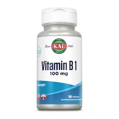 Abbildung von Vitamin B1 Thiamin 100 mg Tabletten St
