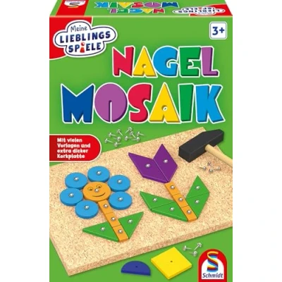 Abbildung von Schmidt Spiele Spiel, Meine Lieblingsspiele, Nagelmosaik
