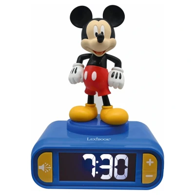 Abbildung von Lexibook Wecker mit 3D Nachtlicht Micky Maus