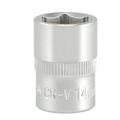 Abbildung von YATO YT 3809 Steckschlüsseleinsatz DIN 3121 14 Chrom Vanadium Stahl