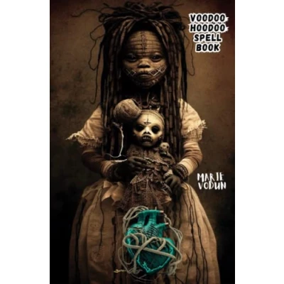 Abbildung von Voodoo Hoodoo spell Book: Rituals for black magic, Forbidden Dark Arts beginners Curses, Necromancy &amp; Maledictions, Forsaken Justice, ... And Lots More (Book of shadows book)