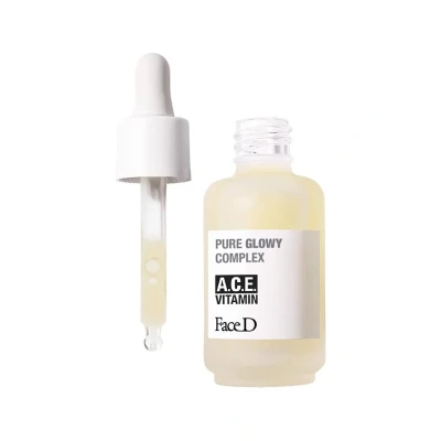 Abbildung von Face D Faced PURE Glowy Complesso Vitamina A.C.E. Serum, Größe: 30 ml, Transparent