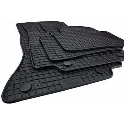 Abbildung von kfz premiumteile24 Premium Gummimatten Kompatibel mit C Klasse Limousine W206 T Modell S206 + All Terrain ab 06/2021 Fußmatten Automatten Gummi Allwetter 100% Passgenau