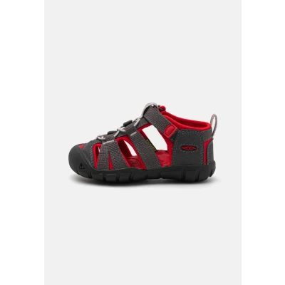 Abbildung von Keen Seacamp II TOTS Unisex Trekkingsandale für Kinder, Größe: 19, Grey Textil