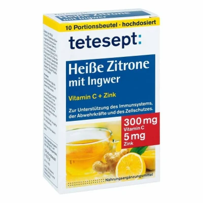 Abbildung von Tetesept Heisse Zitrone mit Ingwer zuckerfr.Pulver