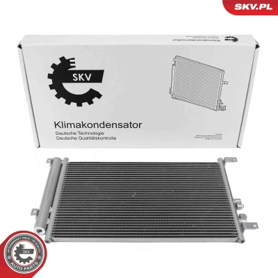Abbildung von ESEN SKV 86SKV311 Klimakondensator mit Trockner Aluminium 560mm ALFA ROMEO: 147, GT