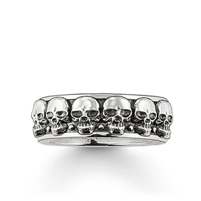 Abbildung von Thomas Sabo Unisex Ring Sterling Silber 925 TR1878 001 12 62