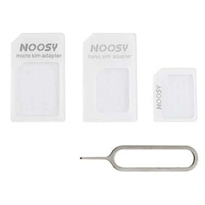 Abbildung von wortek Nano SIM Adapter auf Micro und Standard 4er Set inkl. alle