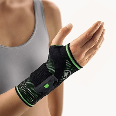 Abbildung von Bort Manubasic Sport Bandage links large schw/grün