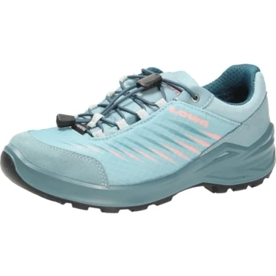 Abbildung von Lowa Zirrox II GTX JR Unisex Hikingschuh für Kinder, Größe: 38, Eisblau/petrol Textil/synthetik