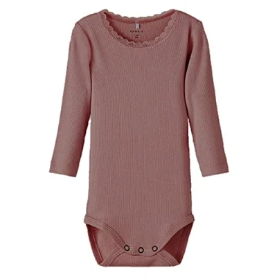 Abbildung von NAME IT Baby Mädchen NBFKAB LS NOOS Body, Apple Butter/Detail:Melange, 50