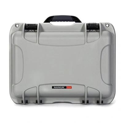 Abbildung von Nanuk 918 Wasserdichter Hartschalenkoffer leer Silber