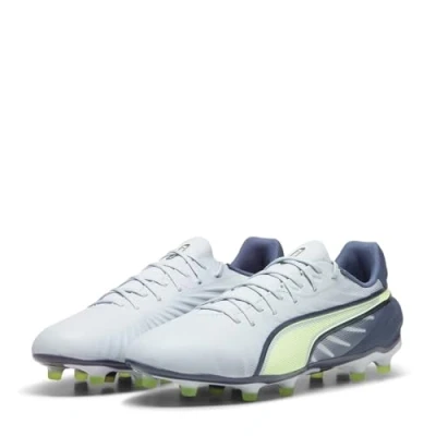 Abbildung von Puma KING Match FG/AG Fußballschuh Nocken, Herren, Größe: 46, Frosted dew/fizzy apple/gray skies Schuhe