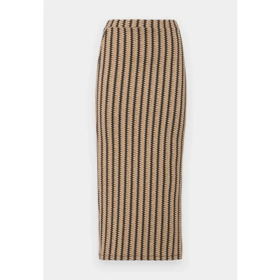 Abbildung von VILA Vihella MIDI Bleistiftrock black, Damen, Größe: Medium, Black