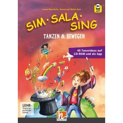 Abbildung von Sim Sala Sing Tanzen &amp; Bewegen: Tanzvideos auf CD ROM und als App: Bewegen.45 App
