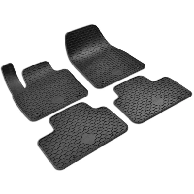 Abbildung von WALSER RubberLine 50842 Fußmattensatz Gummi vorne und hinten 4 schwarz