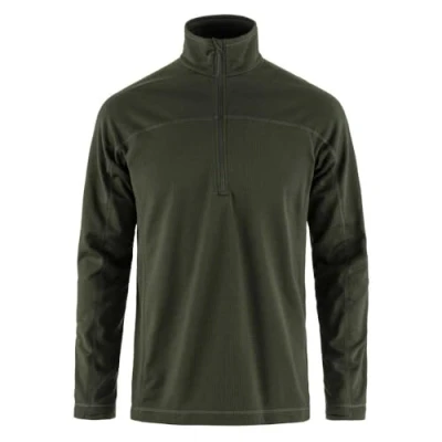 Abbildung von Fjallraven 87113 662 Abisko Lite Fleece Half Zip M Sweatshirt Herren Deep Forest Größe XXL