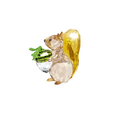 Abbildung von Swarovski Tierfigur Deko Kristall Sammelfigur Idyllia Eichhörnchen und Eichel, 5683617 (1 St), Swarovski®