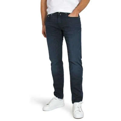 Abbildung von Pierre Cardin Lyon Tapered Futureflex Stretch Denim Jeans Herren, Dunkelblau, 32W x 34L