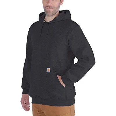 Abbildung von Carhartt, Herren, Weites, mittelschweres Sweatshirt, Anthrazit meliert, S