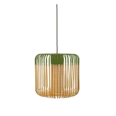 Abbildung von Forestier Bamboo Light M Pendellampe 45 cm grün