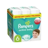Abbildung von Pampers Windeln Windelhosen Einwegwindeln Größe 4, 180 Stück