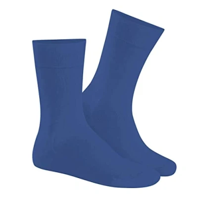 Abbildung von Hudson Herren Relax Cotton Druckfreier Bund Socken, Nachtblau 0311, 41/42