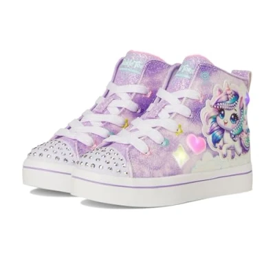 Abbildung von Skechers Twinkle TOES Twilites Sneaker high für Kinder, Größe: 31, Paars Schuhe