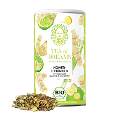 Abbildung von Ingwer Lemon Tee Bio Lemonkick mit Lemongras und loser 70g