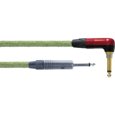 Abbildung von CORDIAL CABLES 6m Gitarrenkabel abgewinkelt silent Hanffasern