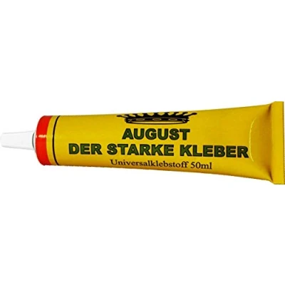 Abbildung von Universalkleber 860g (20 Tuben mit je 43g) August der Starke Kleber Universalklebstoff Alleskleber 106 (860g)