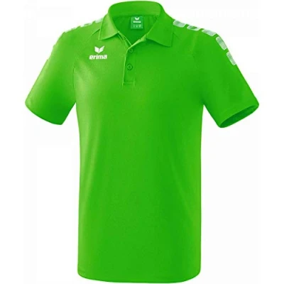 Abbildung von Erima Fussball Teamsport Essential 5C Poloshirt, Herren, Größe: Small, Gruen/weiss