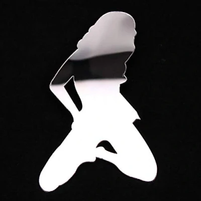 Abbildung von TRUCK DUCK® KFZ LKW Pin Up Girl Make Spiegel Schminkspiegel selbstklebend Sonnenblende Auto Emblem Aufkleber