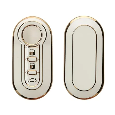 Abbildung von kwmobile Schlüsseltasche Autoschlüssel Hülle für Fiat Lancia (1 tlg), Schlüsselhülle Silikon Cover