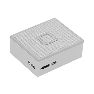 Abbildung von SBS Music Box Tragbarer Stereo Lautsprecher Grün Tragbare (1.0 Kanäle, Kabellos, 10 m, Lautsprecher, Grün, Universal)