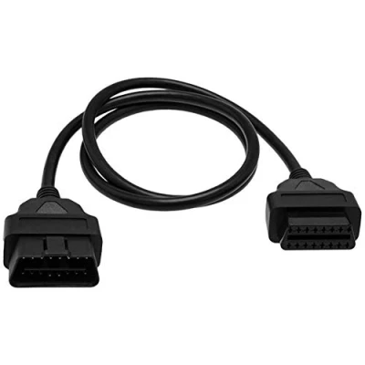 Abbildung von Bolwins J15C OBD2 II Verlängerungskabel 16 Pin Stecker auf Buchse, 1,5m Diagnose Extender für Auto Diagnosegeräte, Robustes und Flexibles Kabel, ideal professionelle Fahrzeugdiagnose