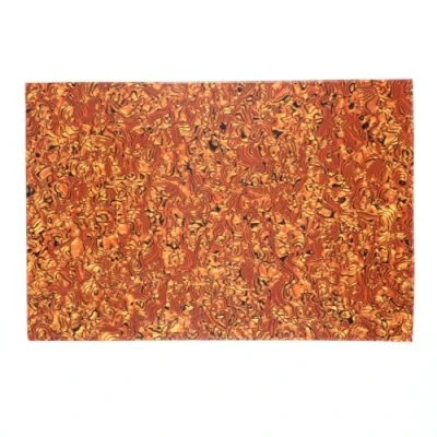 Abbildung von Musiclily 435x290mm Pickguard Blank Schlagbrett Rohling Material für Fender Strat Tele E Gitarre und Bass, 4 lagig Tiger Spot Shell