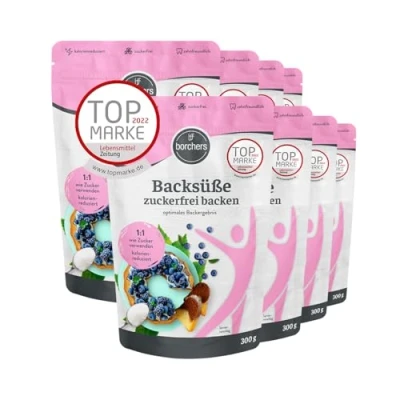 Abbildung von 8x borchers Backsüße Zuckerfrei Backen 300g zum optimales Backergebnis Beutel